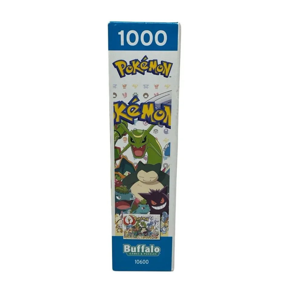 Pokemon Puzzle 1000 Piece Pikachu Charizard Eeve Mewtwo Collectible‎ Games